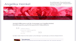 Desktop Screenshot of angelikaheinkel.de